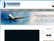 Tablet Screenshot of paramountarg.com